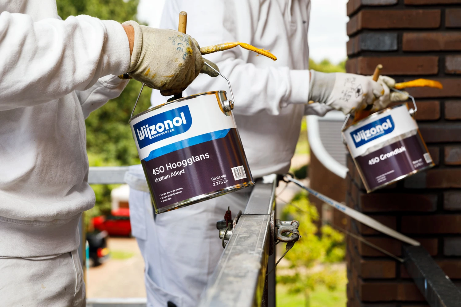 Wijzonol 4SO Hoogglans Lak - Op Kleur Gemengd - 1L