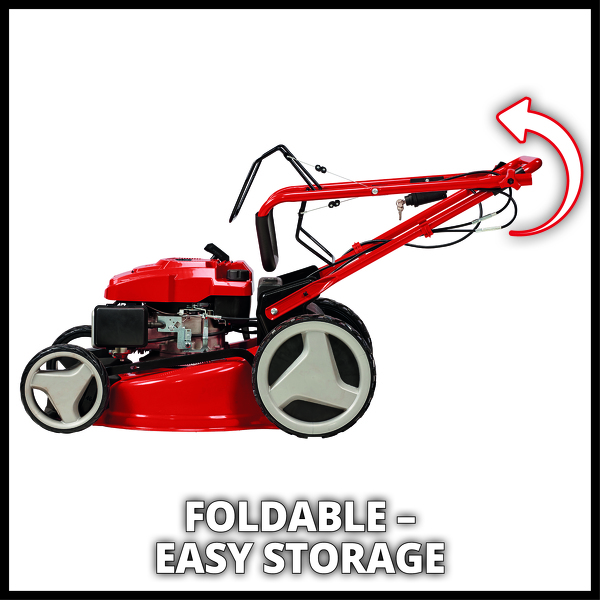Einhell GC-PM 46 S HW-E Benzine Grasmaaier - 146cc - 65L - 46cm - Detailed view of the product