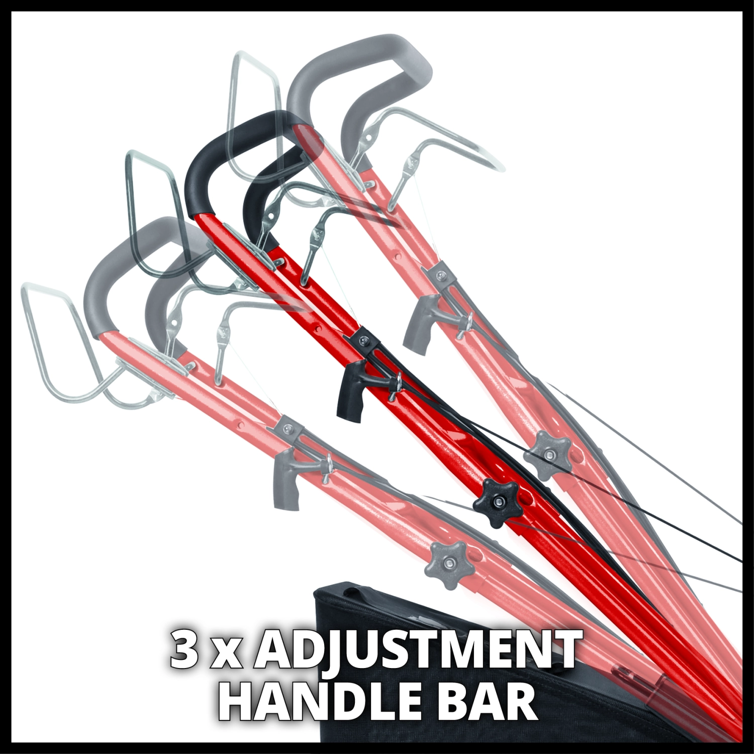 Einhell GC-PM 46 S HW-E Benzine Grasmaaier - 146cc - 65L - 46cm thumbnail 4