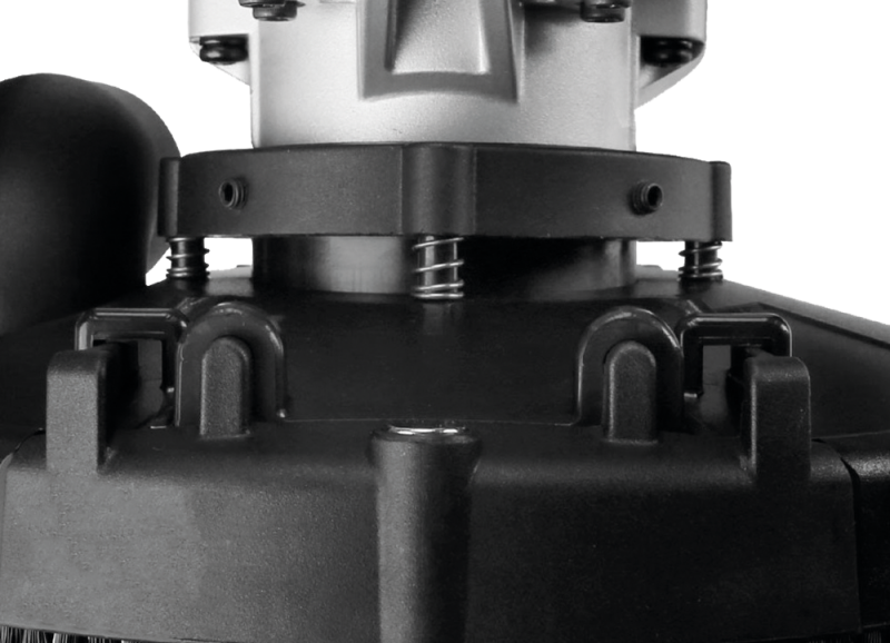 Carat MZBS125500 TwoGrip 125 Dustec Betonslijper In Koffer - 125mm - 2200W - Detailed view of the product