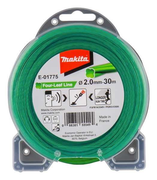 Makita E-01775 Maaidraad 2,0x30mtr Groen