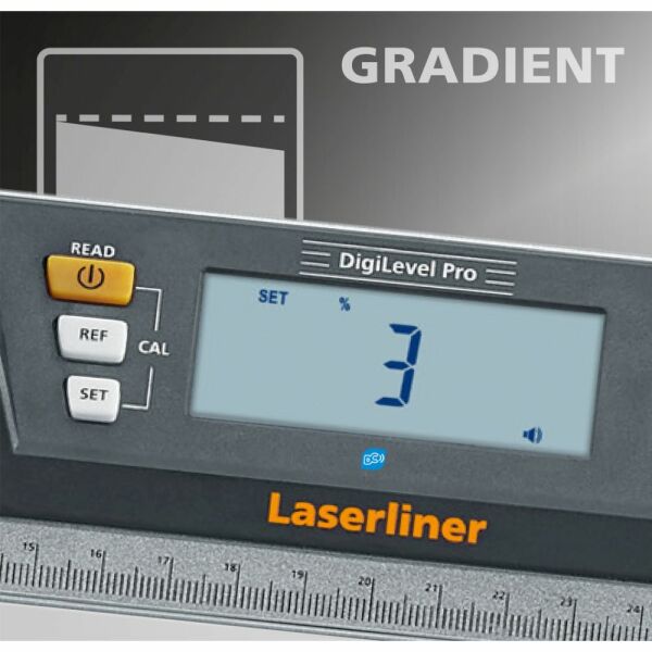 Laserliner DigiLevel Pro 60 Digitale Waterpas - Magnetisch - Bluetooth - 600mm - Detailed view of the product