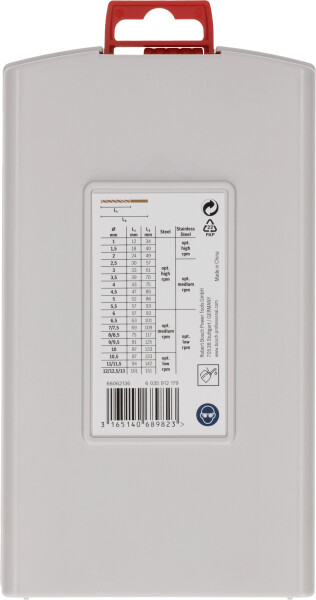 Bosch 2608587018 HSS-co Metaalboor Set 1 - 13mm - Detailed view of the product