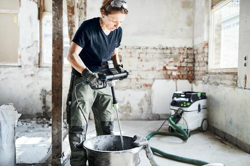 Festool MX 1200 RE EF HS3R Mengmachine - 1200W - 57mm - Detailed view of the product