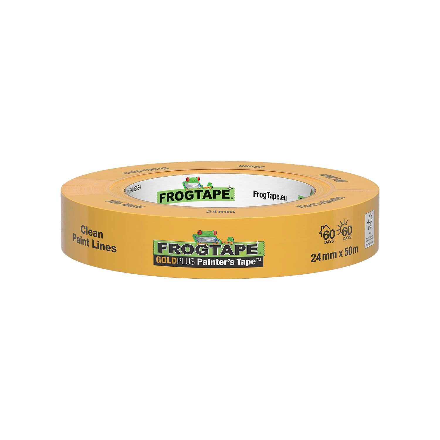 FrogTape GoldPlus Afplaktape 24mm X 50m afbeelding