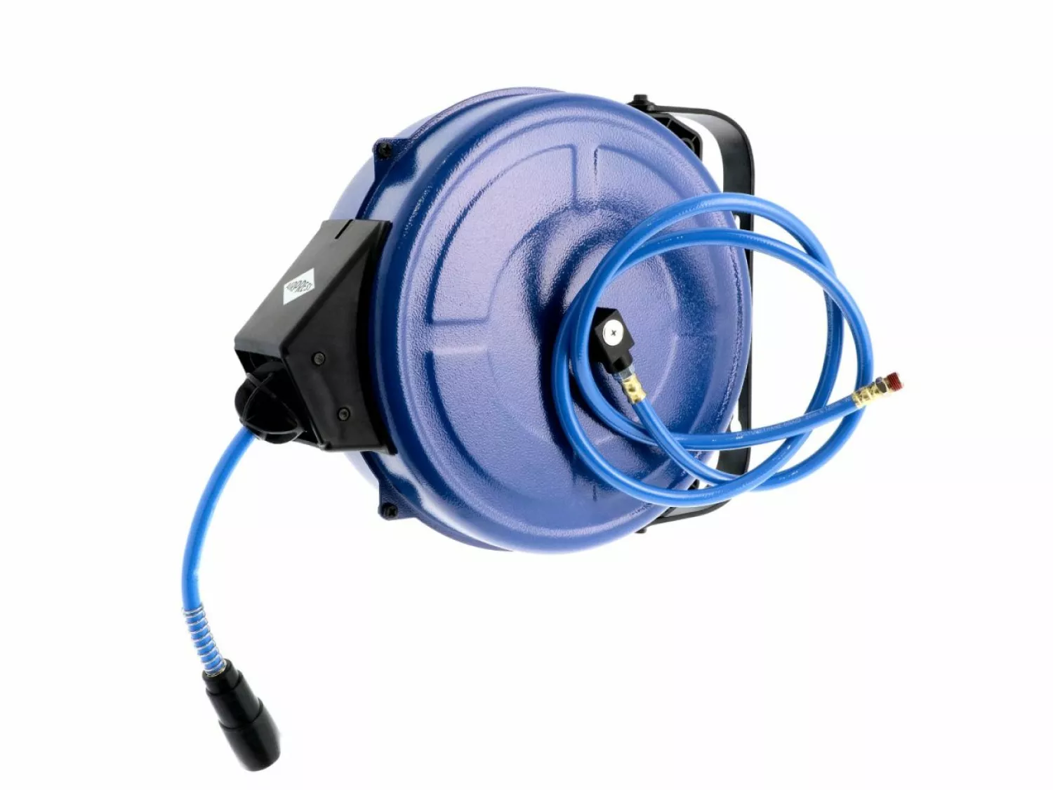 Airpress 4650815 Luchtslanghaspel PU Wandmodel Zelfoprollend - 1/4"Buitendraad - 8 X 12mm - 15m - 15bar