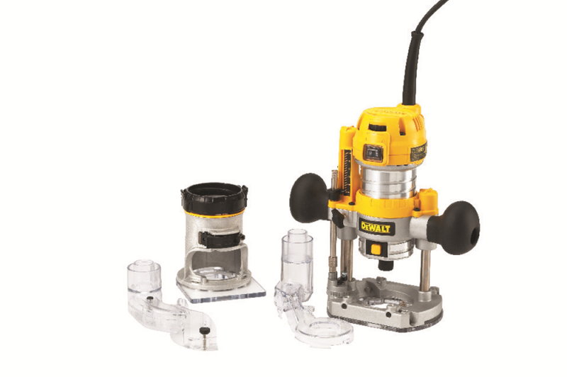 DeWALT D26204K Bovenfrees En Kantenfrees Combi In Koffer - 900W - 6-8mm - Detailed view of the product