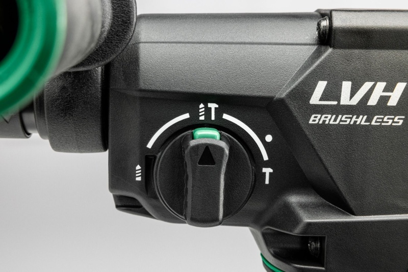 HiKOKI DH1826DAW2Z Accu Boor-breekhamer SDS PLUS 18V - BL - 3-2J - MV- In HSC II - Detailed view of the product