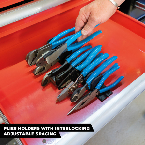 StealthMounts DHSP-PL-10 Drawer Hive Tangenhouder Voor Ladekast - Zwart - 10 Stuks - Detailed view of the product