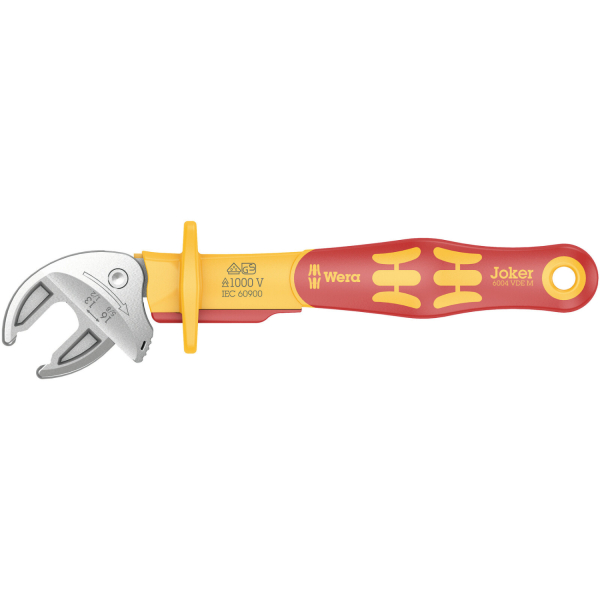 Wera 05020152001 6004 Joker VDE M Zelfinstellend Steeksleutel - 13 - 16 Mm