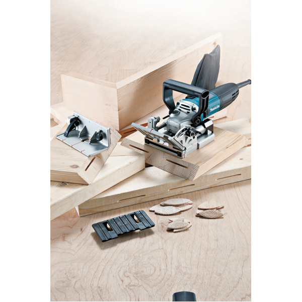 Makita PJ7000J Lamellenfrees In Mbox - 701W - 100mm - Detailed view of the product
