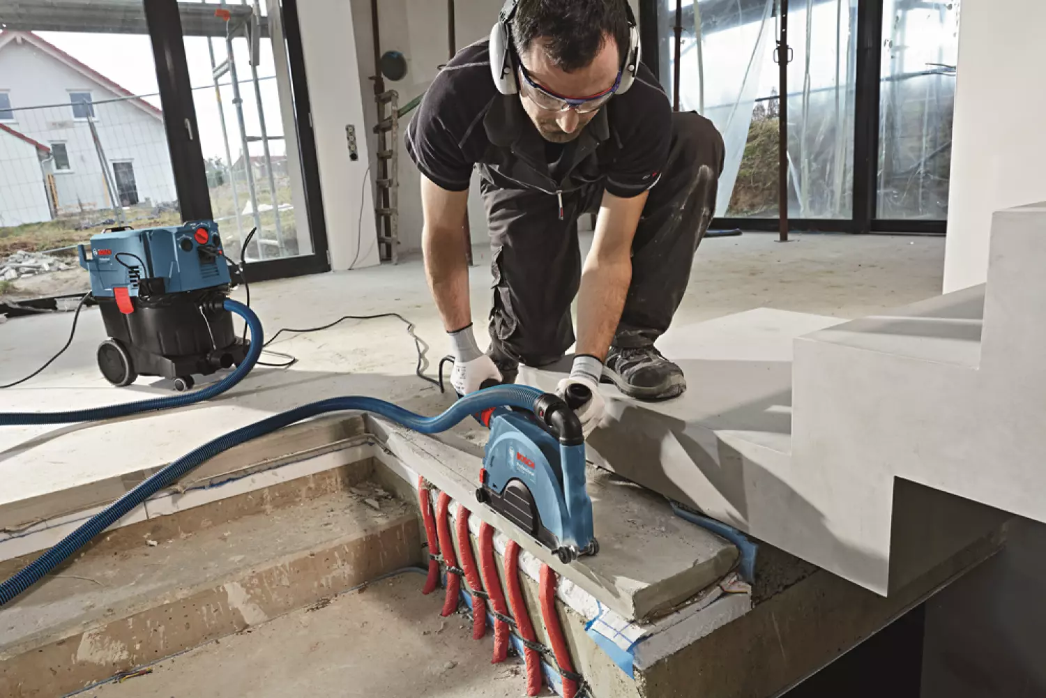 Bosch GDE 230 FC-T Odsávací kryt pro úhlové brusky