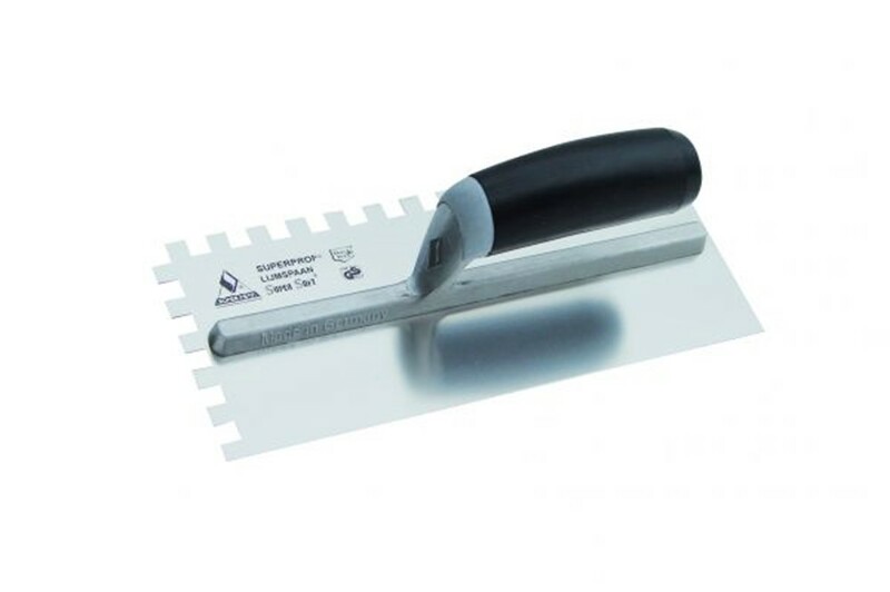 Super Prof lijmspaan 280x120mm rvs 6x6mm
