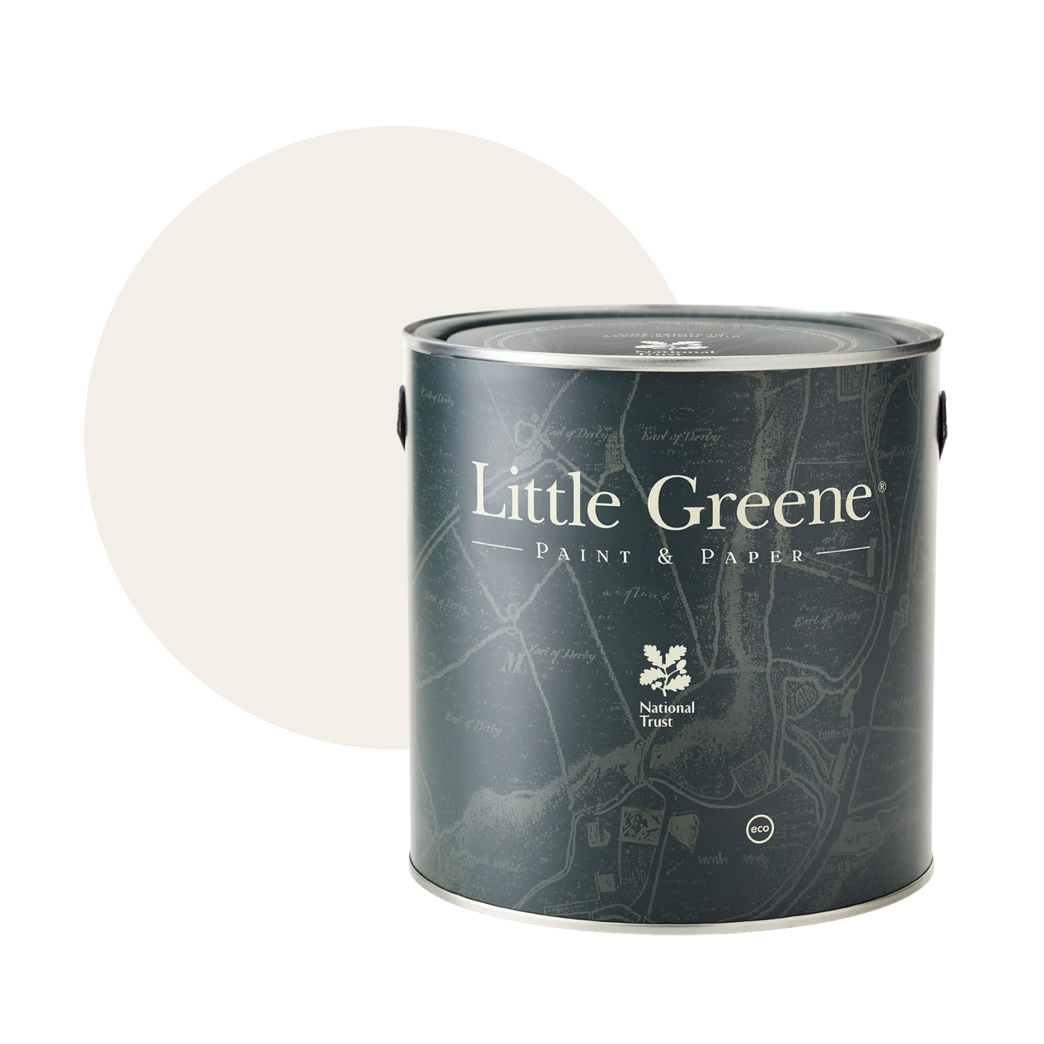 Little Greene Tom's Oil Eggshell - Hollyhock No. 25 - 2,5L