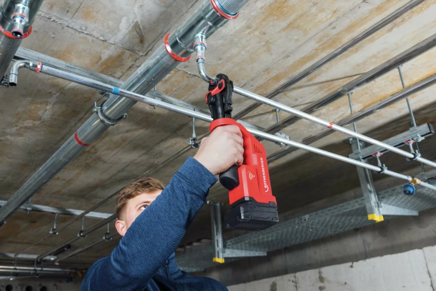 Rothenberger ROMAX COMPACT III 18V Li-Ion Accu Perstang - AMPShare thumbnail 4