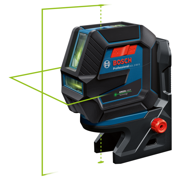 Bosch GCL 2-50 G Kruislijnlaser + Houder + Statief In Opbergetui - 15 M - Detailed view of the product