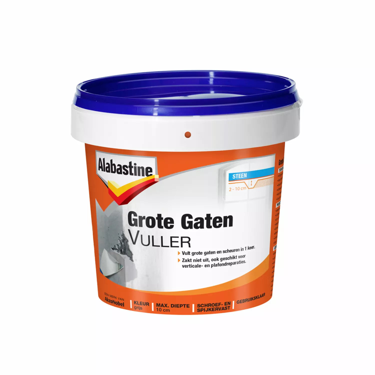 Alabastine Grote Gatenvuller - Pasta - 1L
