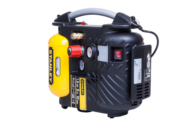 Stanley 8215250STN596 Compressor - DN200/10/5 - Olievrij - 10bar - 1100W - Detailed view of the product