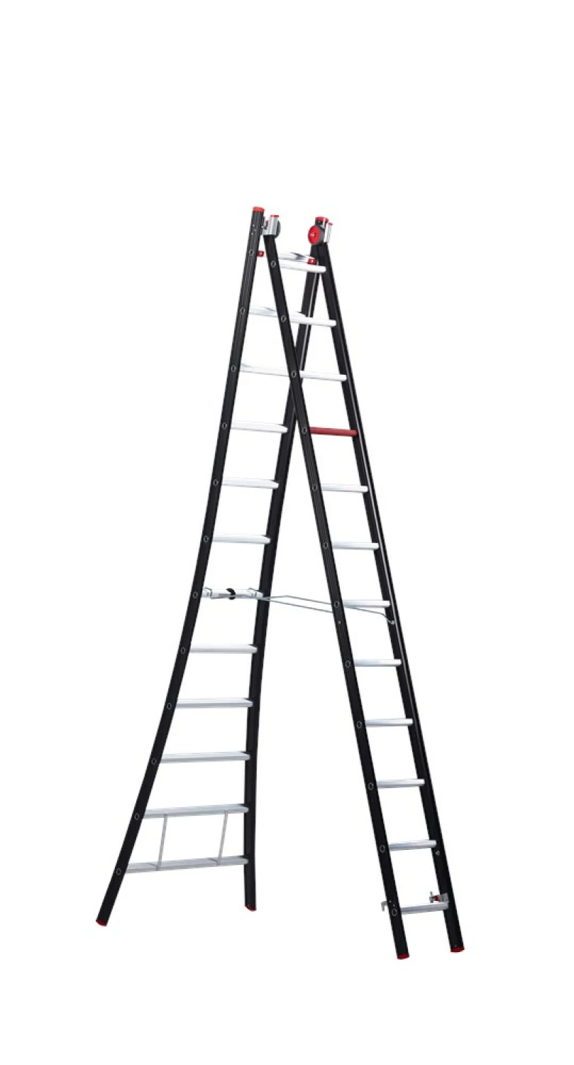 Altrex Nevada NZR 2063 Reformladder - Aluminium - 2 X 12 Sporten - Max. Werkhoogte 7,15m