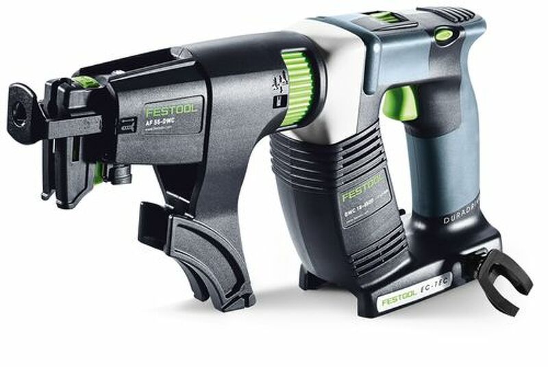 Festool DURADRIVE DWC 18-4500-Basic 18V Li-Ion Accu Bandschroefmachine Body In Systainer - 14Nm - 55mm EAN: 4014549360910