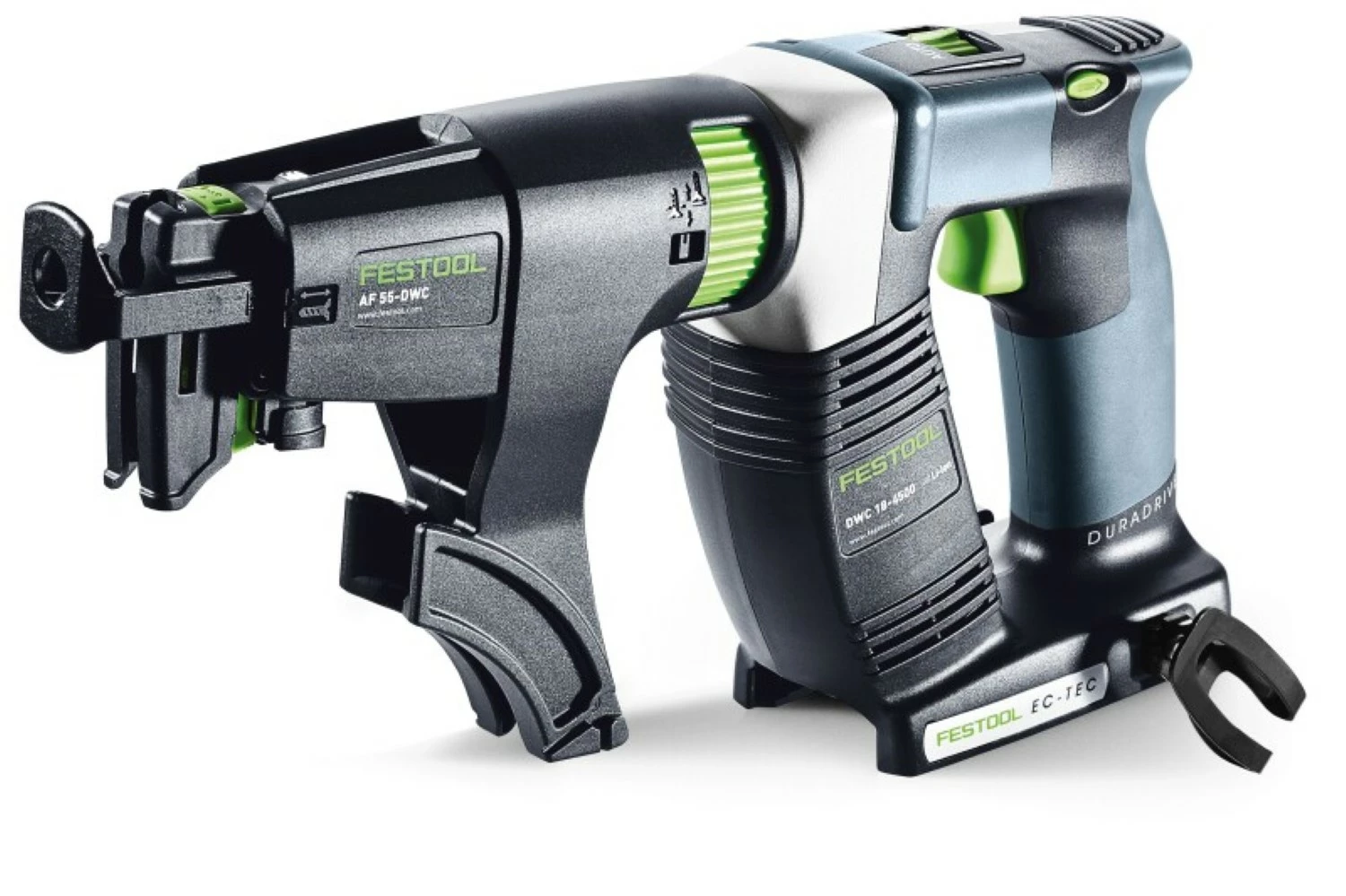 Festool DURADRIVE DWC 18-4500-Basic 18V Li-Ion Accu Bandschroefmachine Body In Systainer - 14Nm - 55mm thumbnail 4