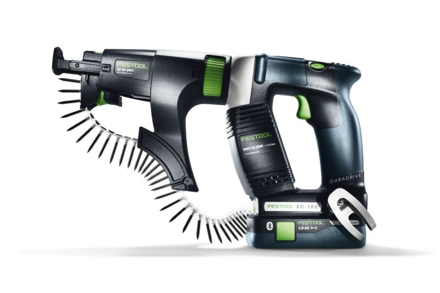 Festool DURADRIVE DWC 18-4500-Basic 18V Li-Ion Accu Bandschroefmachine Body In Systainer - 14Nm - 55mm thumbnail 3