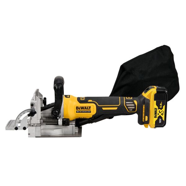 DeWALT DCW682P2-QW 18V Li-ion XR Accu Lamellenfrees Set (2x 5.0Ah) In TSTAK - Koolborstelloos - Detailed view of the product