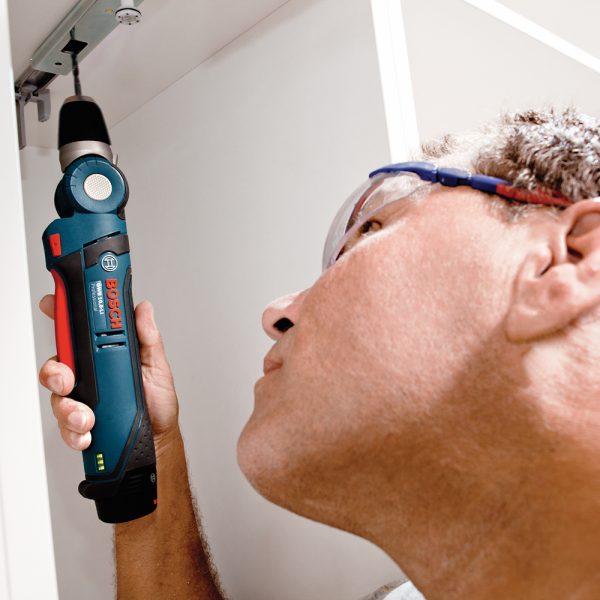 Bosch GWB 12V-10 12V Li-Ion Accu Haakse Boor-/schroefmachine Set (2x 2.0Ah Accu) In L-Boxx - Detailed view of the product