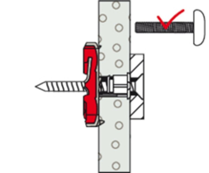 Fischer 542590 Hollewandplug DuoTec 12 - 12 X 60mm (10st) - Detailed view of the product