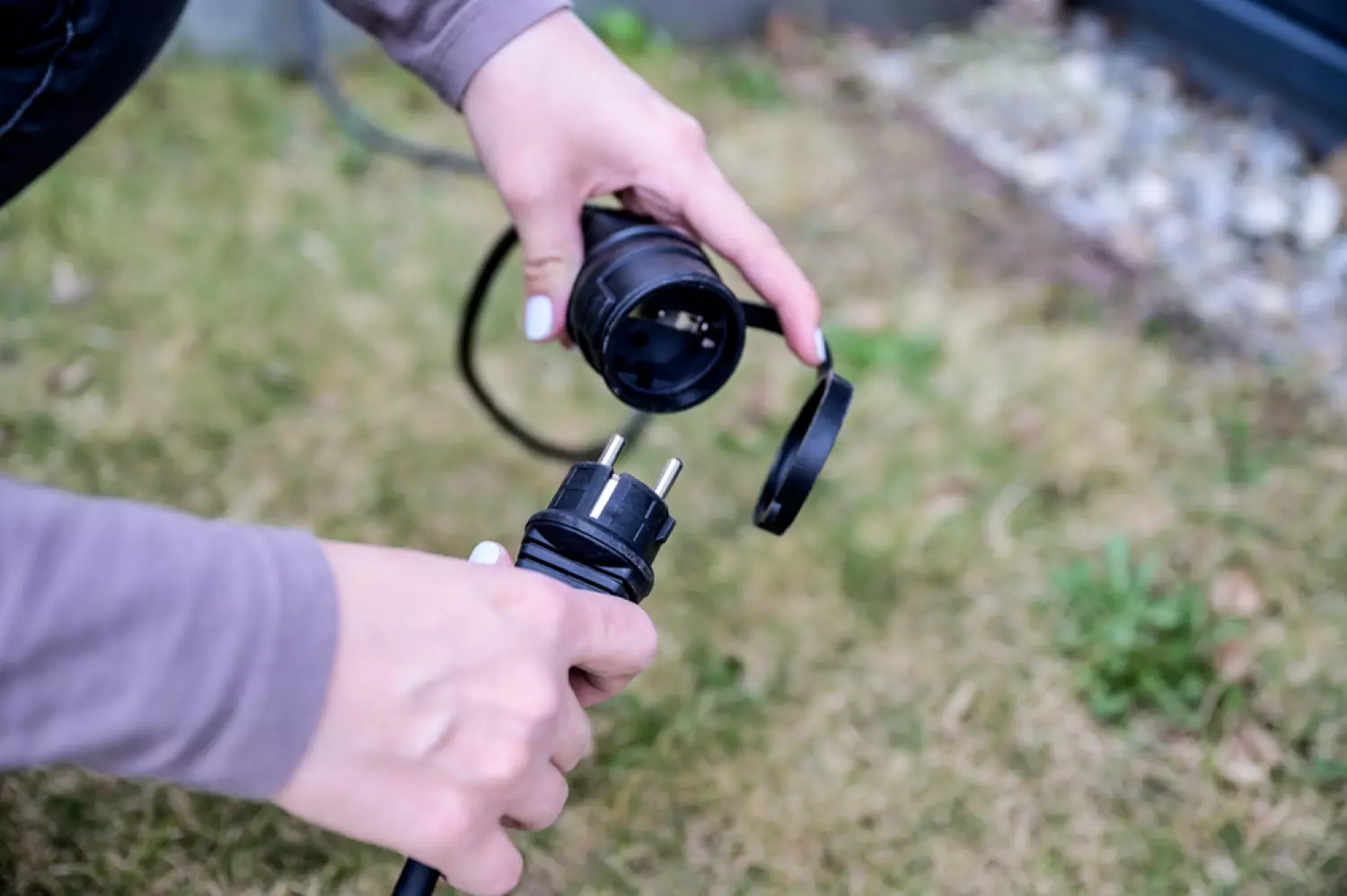 Brennenstuhl 1161420 IP44 Rubberen Verlengsnoer - H05RR-F 3G1,5 - 5m thumbnail 2