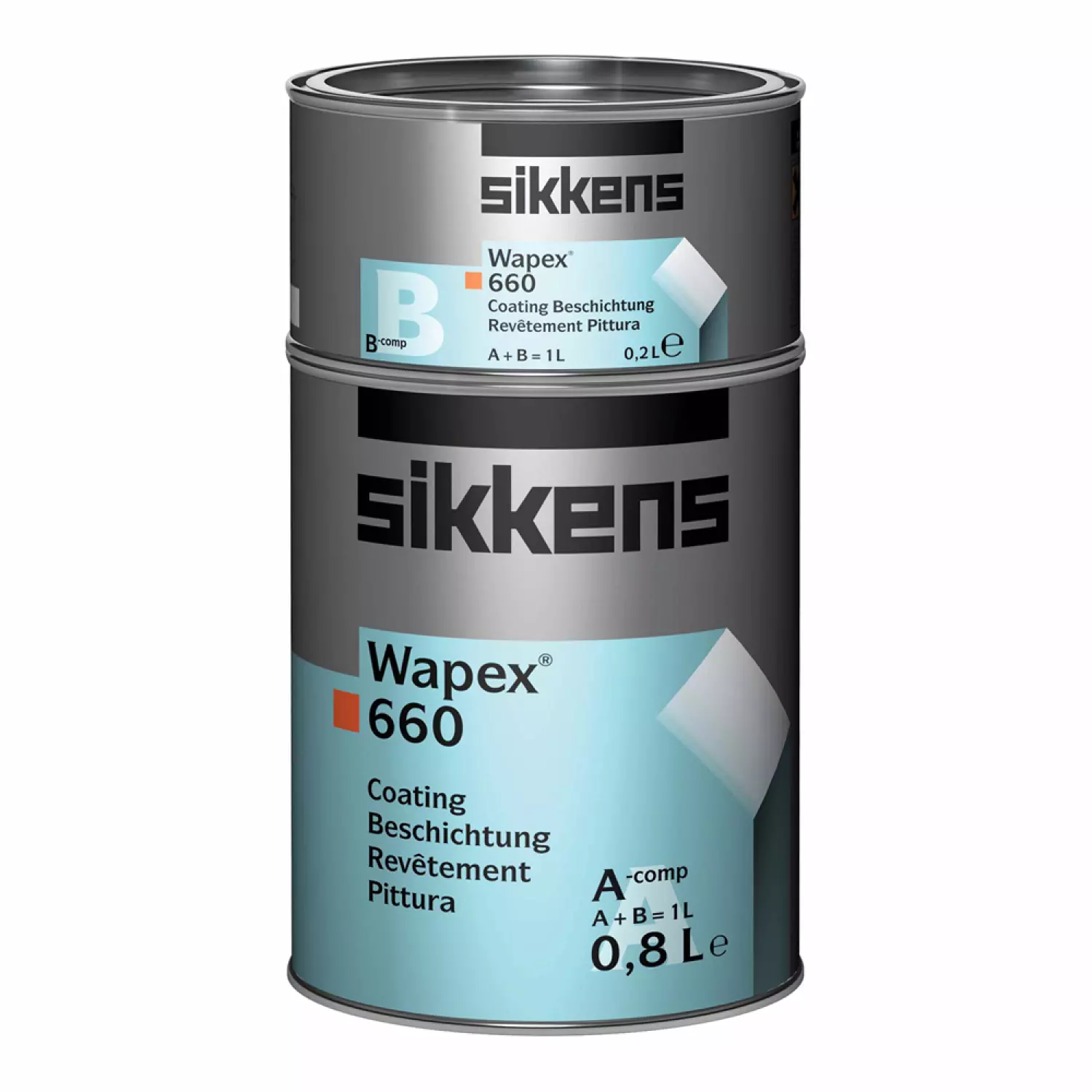 Sikkens Wapex 660 Zijdeglans Wand- En Vloercoating - Op Kleur Gemengd - 1L