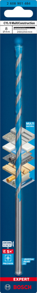 Bosch 2608901484 EXPERT Universeelboor CYL-9 MultiConstruction - 8x200x250mm - Detailed view of the product