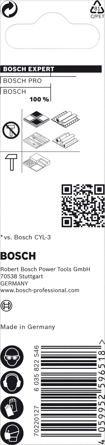 Bosch 2608901484 EXPERT Universeelboor CYL-9 MultiConstruction - 8x200x250mm thumbnail 3