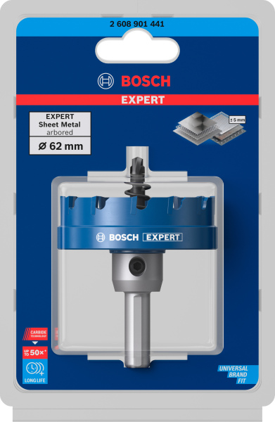 Bosch 2608901441 EXPERT Sheet Metaal Gatzaag - 62mm - Detailed view of the product