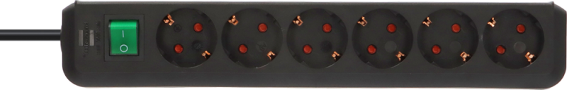 Brennenstuhl 1159500015 6 Voudige Stekkerdoos Met Schakelaar - 1,5m X 34cm - Detailed view of the product