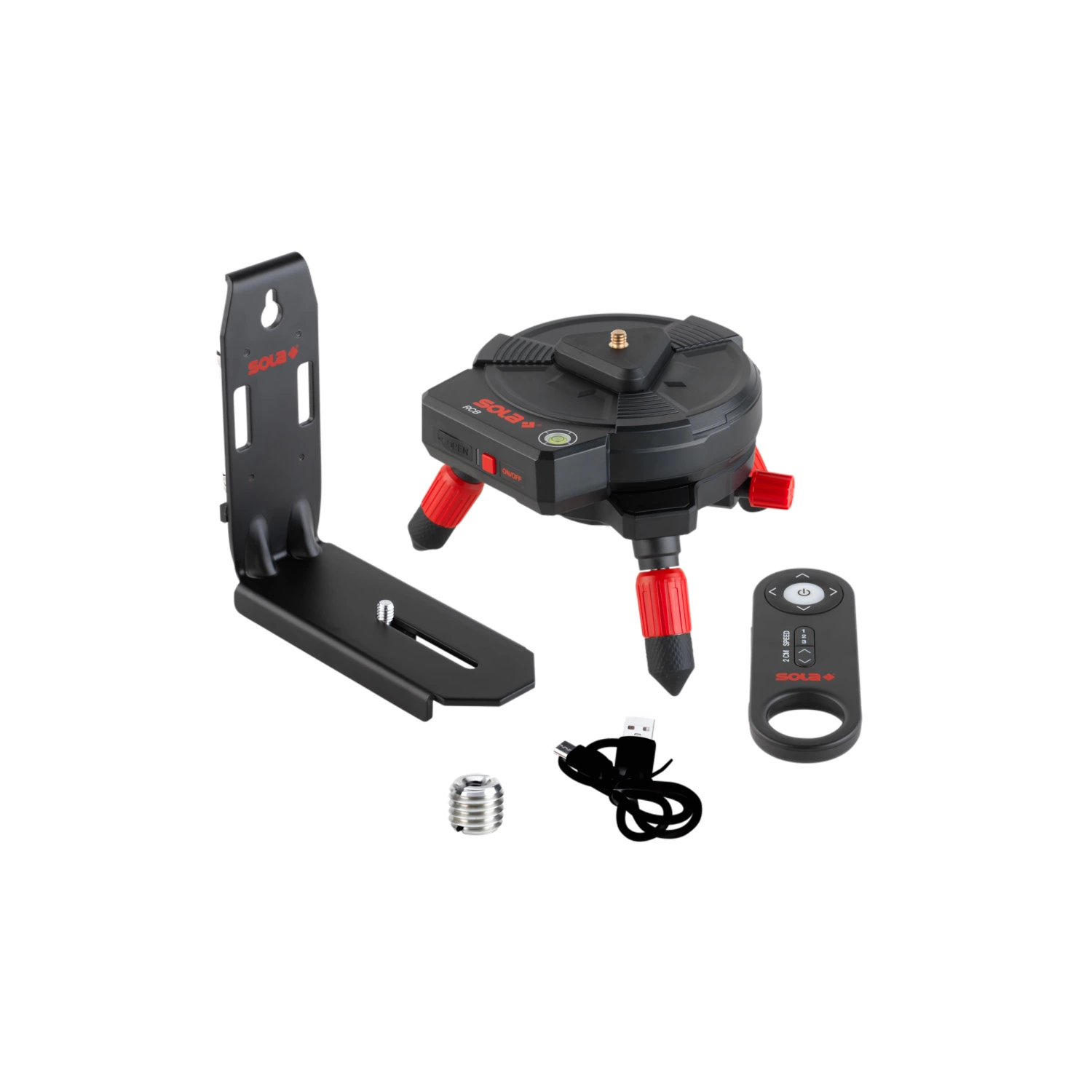 Sola RCB Autobase Set Laserbasis - Incl. Afstandsbediening En Wandhouder thumbnail 2