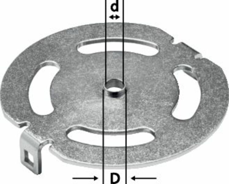 Festool 492179 KR-D 8,5/OF 1400 Kopieerring Voor OF 1400 / VS 600 - 8,5x 6,5mm - Detailed view of the product