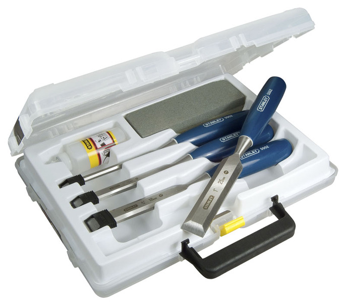 Stanley 0-16-130 6-delig Steekbeitelset Basic Met Olie En Slijpsteen - Default image for the product