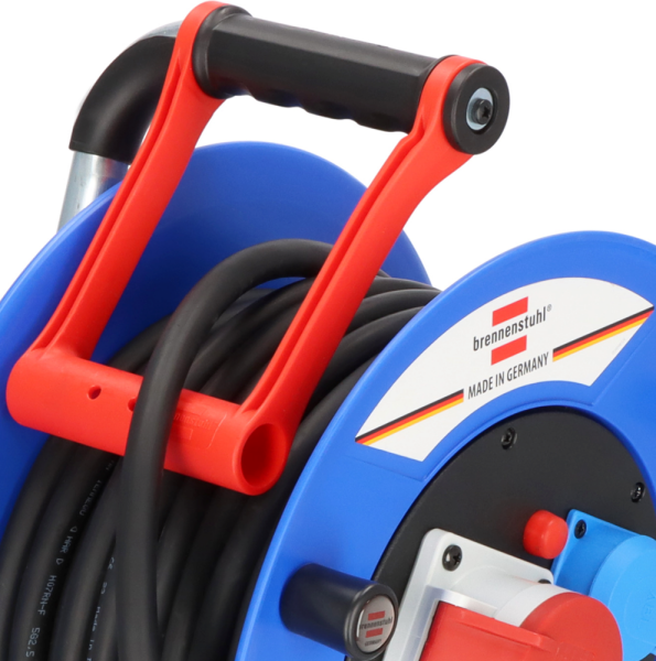 Brennenstuhl 1237990 Garant CEE 1 IP44 Kabelhaspel - H07RN-F 5G2,5 - 20m - Detailed view of the product
