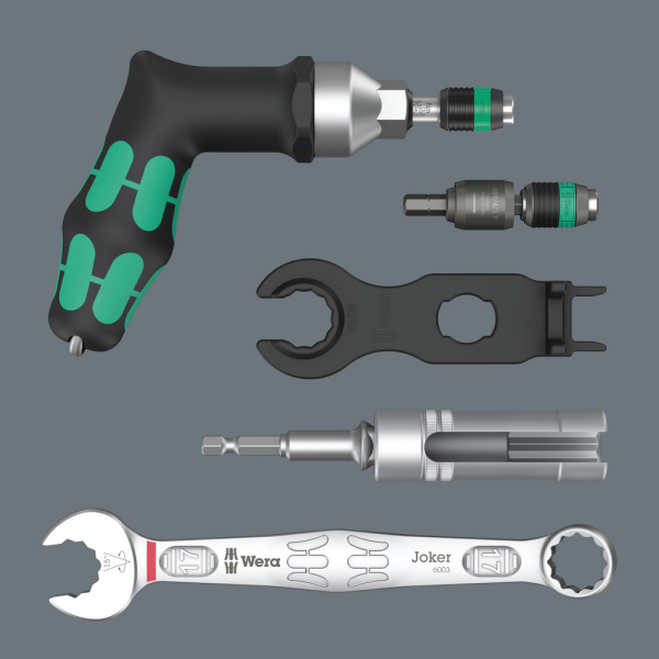 Wera 05136043001 7-delig 9524 Zonnepaneel-montage-gereedschapsset 1 - Detailed view of the product