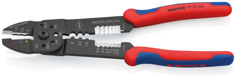 Knipex 9732240 Krimptang - 240mm - Detailed view of the product