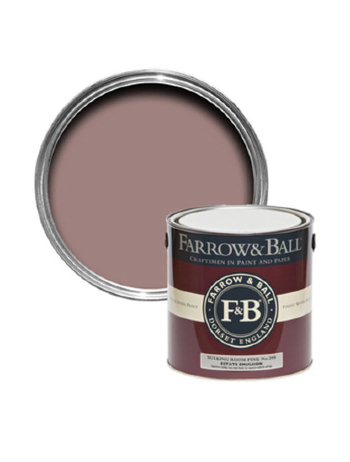 Farrow&Ball Modern Emulsion Sulking Room Pink No.295 - 5L