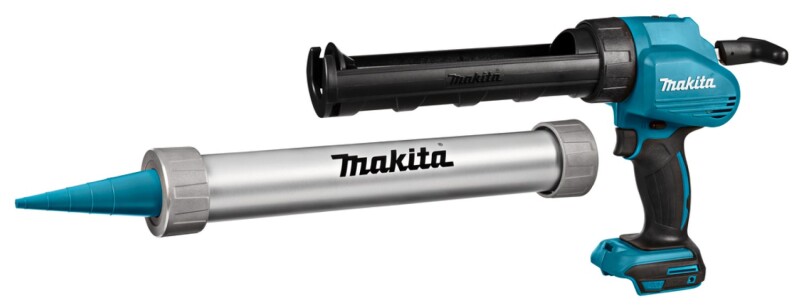 Makita DCG140RTX 14.4V Li-Ion Accu Lijm- En Kitspuit Set (1x 5.0Ah Accu) Incl. Kokerhouder- En Worsthouder In Koffer - Detailed view of the product