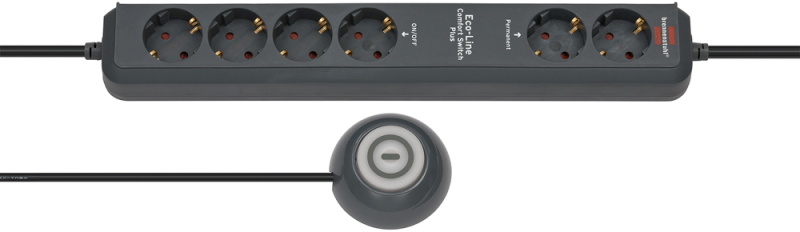 Brennenstuhl 1159560516 6 Voudige Stekkerdoos Met Switch - 1,5m