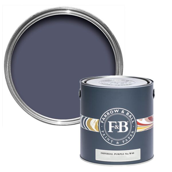 Farrow&Ball  Imperial Purple No. W40 2.5l Estate Eggshell