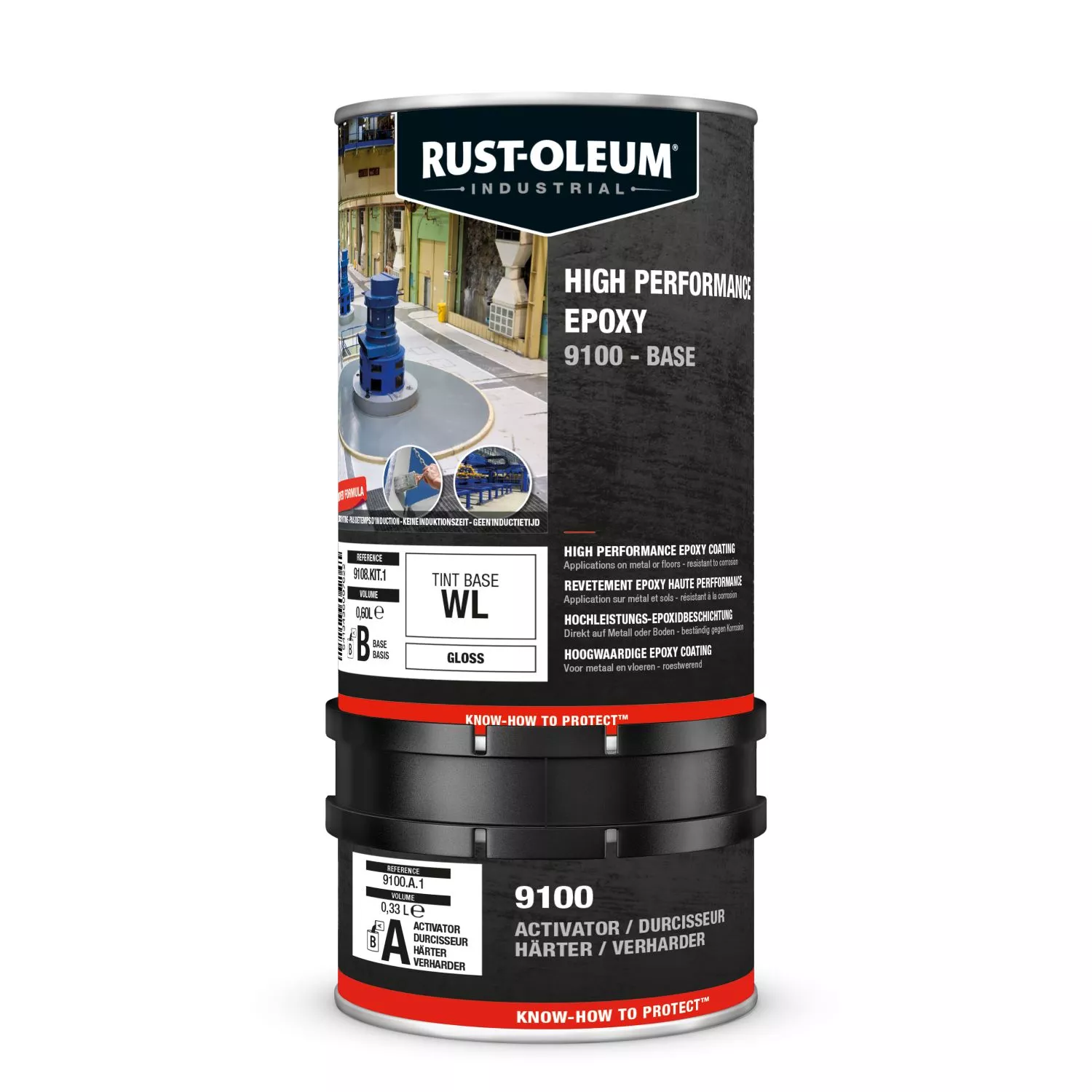 Rust-Oleum 9100 Epoxy Coating Kit - 5L