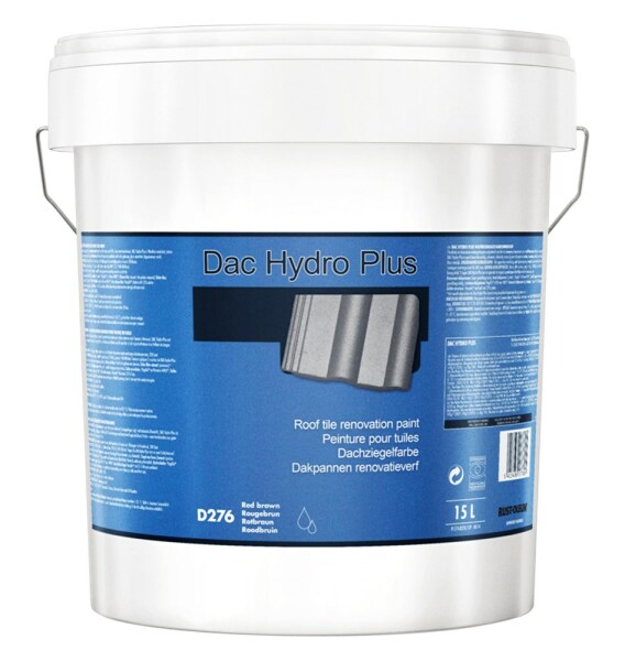Rust-Oleum Dac-Hydro Plus - Zwart - 15L
