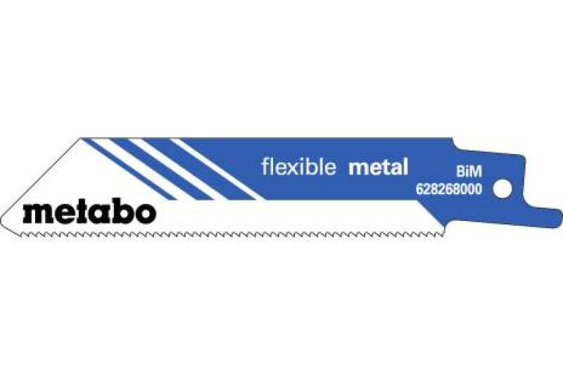 Metabo 628268000 Reciprozaagblad - 100 X 18TPI - Metaal (5st) EAN: 4007430217660