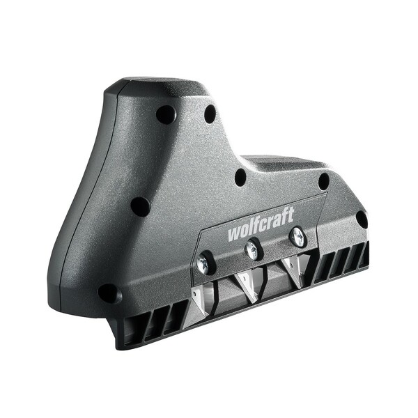 Wolfcraft 4009000 Kantschaaf Met 3 Messen Voor Gipsplaat Afschuining