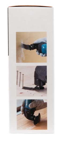 Makita B-67480 Invalzaagset Multitool Starlock 4-delig - Detailed view of the product